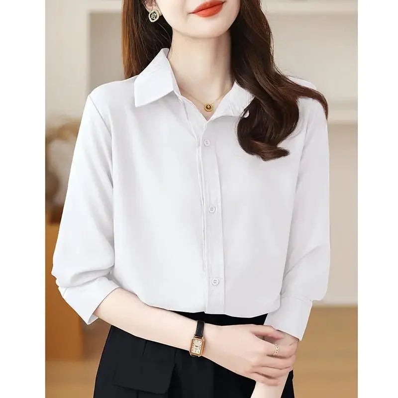 Camisa de Manga Longa com Botões