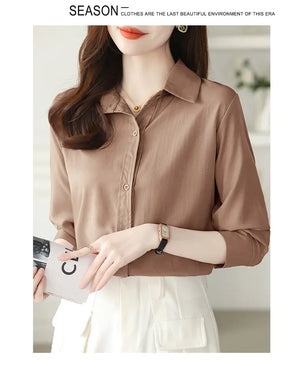 Camisa de Manga Longa com Botões