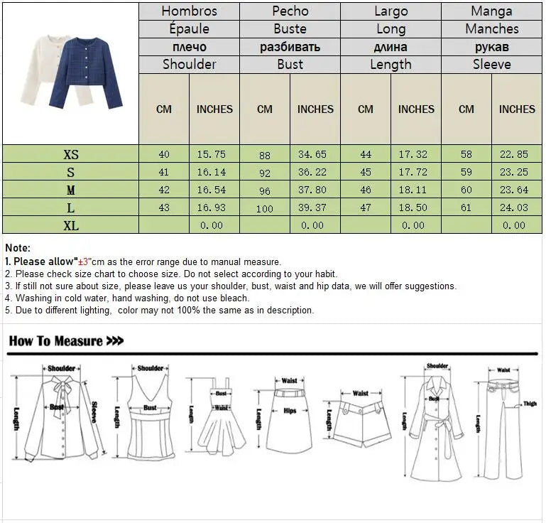 TRAF Women Fashion Autumn New Casual Jacket Round Neck Long Sleeved Single-breasted Pocket Short Coats Chic Ladies Tops Mujer