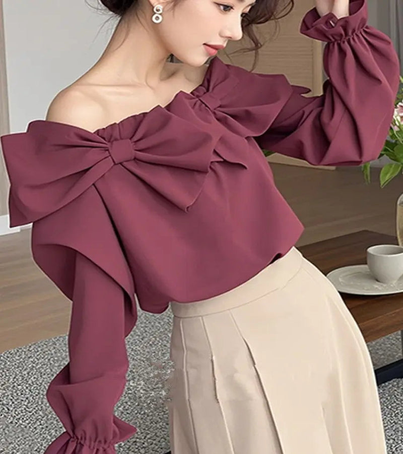 Blusa Slim de Tecido Leve – Look Seoul Office