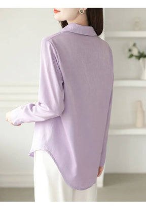 Camisa de Manga Longa com Botões