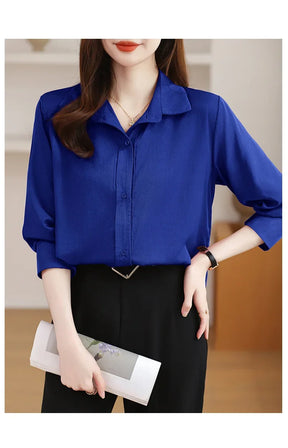 Camisa de Manga Longa com Botões