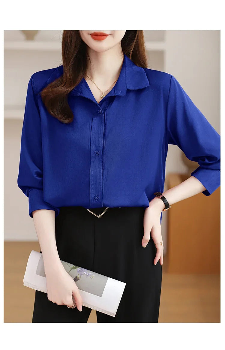 Camisa de Manga Longa com Botões