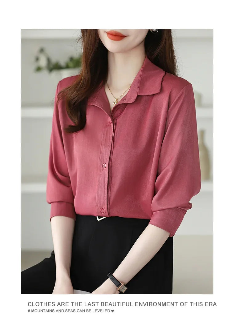 Camisa de Manga Longa com Botões