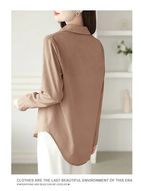 Camisa de Manga Longa com Botões