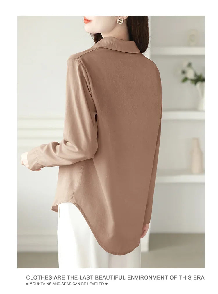 Camisa de Manga Longa com Botões