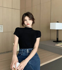 Blusa básica Moda coreana