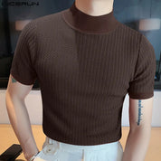 Camisa Casual Streetwear Texturizada – Estilo Coreano Moderno