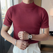 Camisa Casual Streetwear Texturizada – Estilo Coreano Moderno