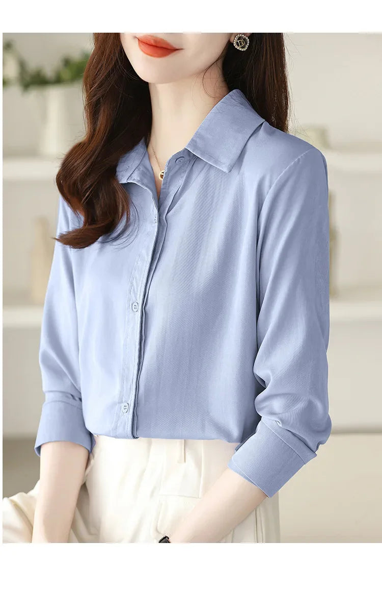 Camisa de Manga Longa com Botões