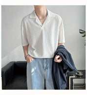 Camisa Polo Casual moda coreana