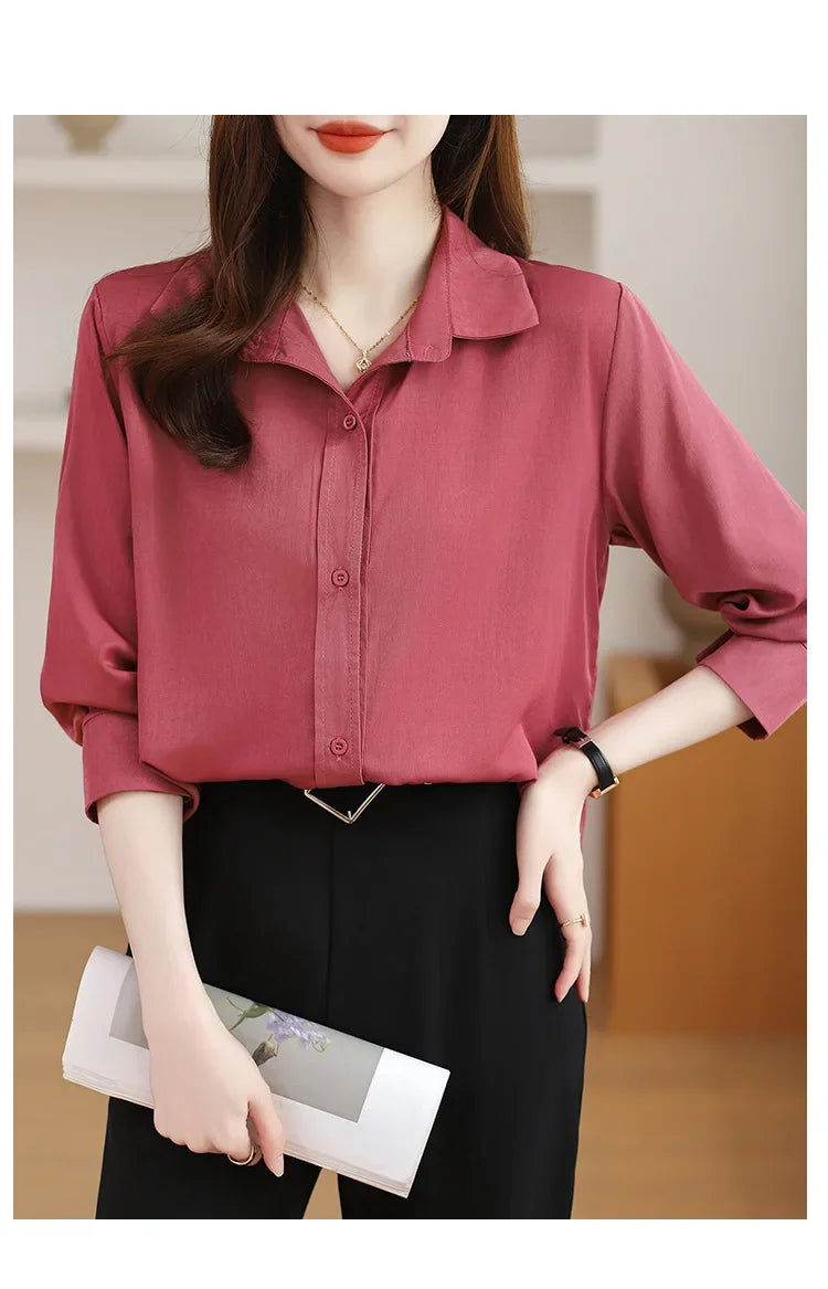 Camisa de Manga Longa com Botões