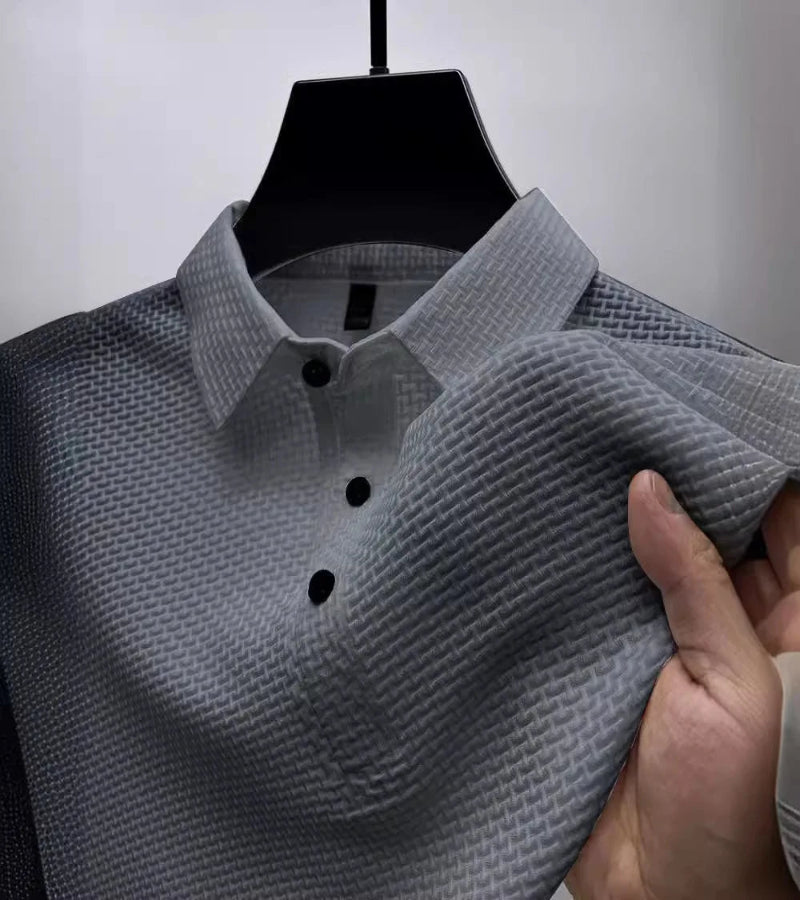 Camisa Polo Masculina de Verão Casual