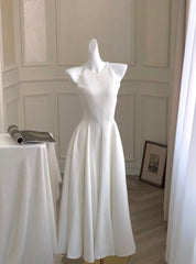Vestidos midi vintage sem mangas para mulheres