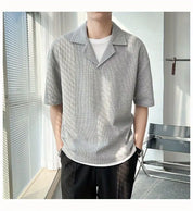 Camisa Polo Casual moda coreana