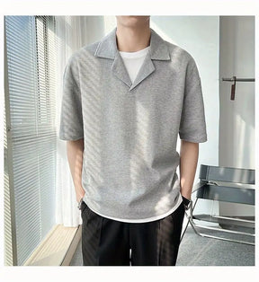 Camisa Polo Casual moda coreana