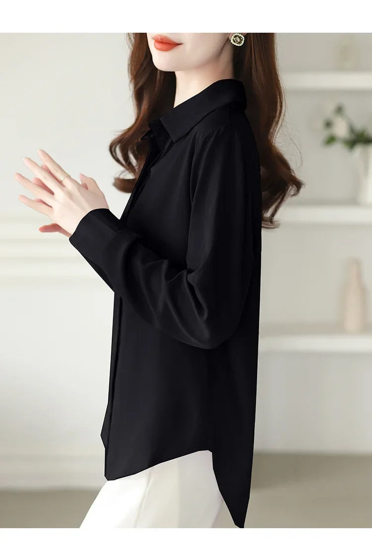 Camisa de Manga Longa com Botões