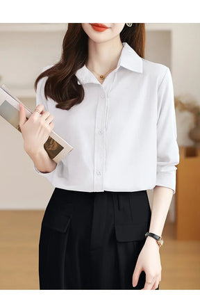 Camisa de Manga Longa com Botões