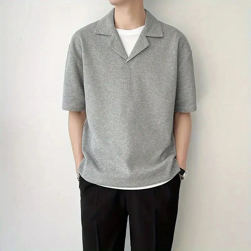 Camisa Polo Casual moda coreana