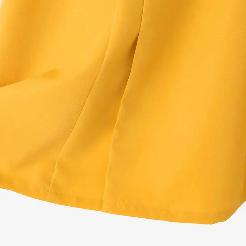 Vestido de Festa Vintage Colete Cintura A-line , com Botão Plissado