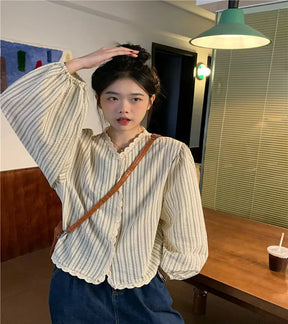 Camisa Casual Feminina – Look Seoul Charm