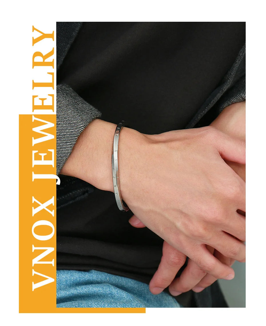 Pulseiras para homens, pulseira vintage