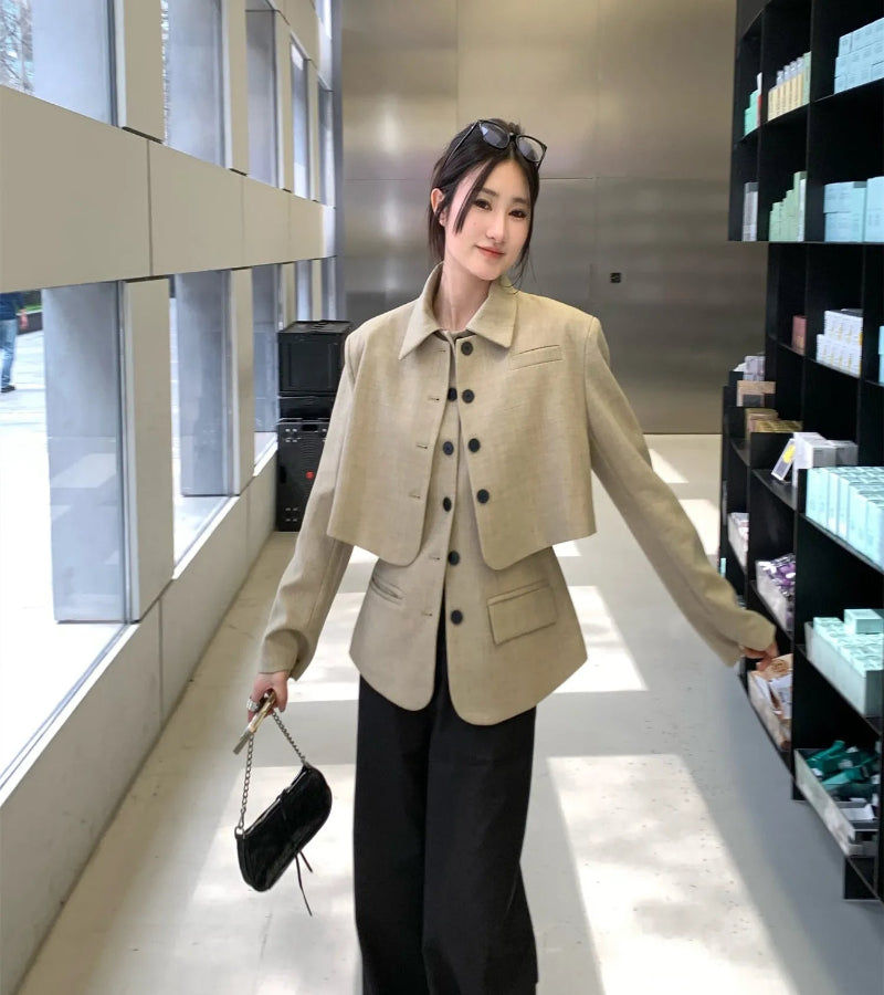 Blazer Feminino – Look Seoul Lady