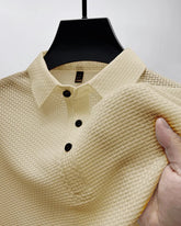 Camisa polo masculina de verão casual