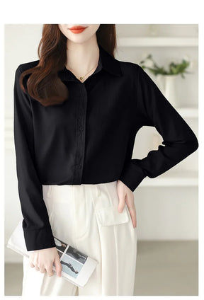 Camisa de Manga Longa com Botões