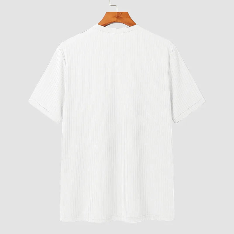 Camisa Luxo Leve Lazer Pescoço Drapeado Cor Sólida Solto Camisa Básica