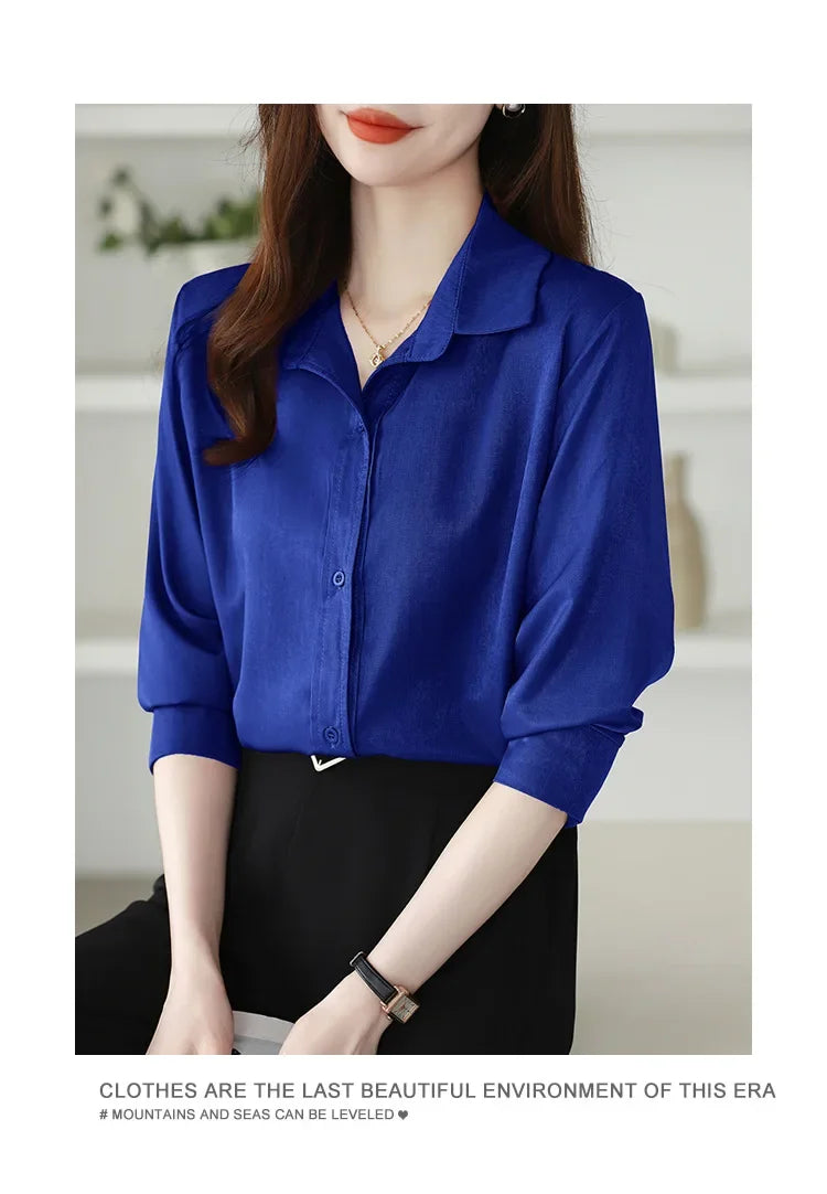 Camisa de Manga Longa com Botões