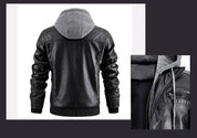 Personalizável 2025 novas jaquetas de couro masculino outono casual motocicleta jaqueta do plutônio motociclista casacos de couro roupas ternos feitos sob medida