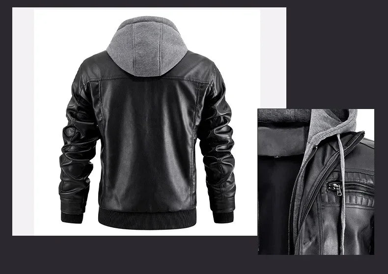 Personalizável 2025 novas jaquetas de couro masculino outono casual motocicleta jaqueta do plutônio motociclista casacos de couro roupas ternos feitos sob medida