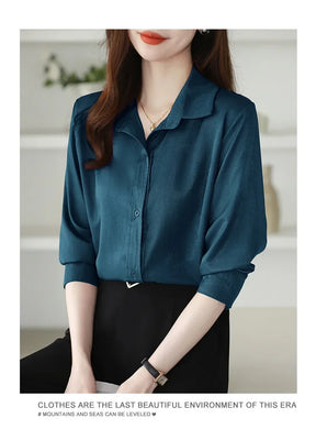 Camisa de Manga Longa com Botões