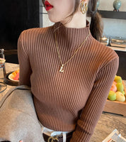 SUÉTER DE INVERNO COM GOLA FALSA - LOOK “ENTRE ESTAÇÕES”