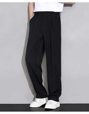 Calça  casual  longa solta