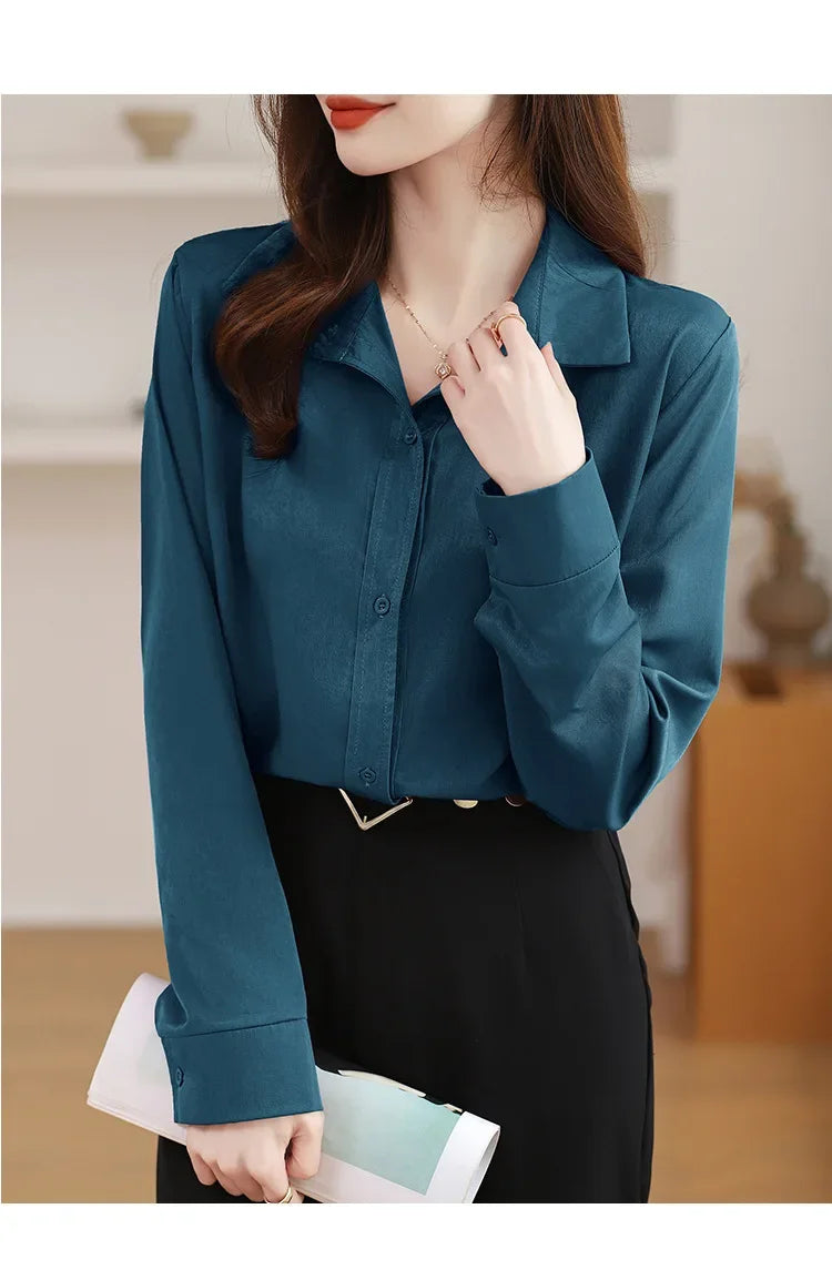 Camisa de Manga Longa com Botões