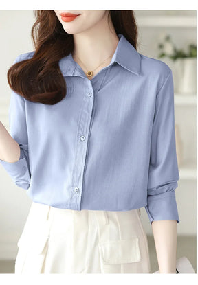 Camisa de Manga Longa com Botões