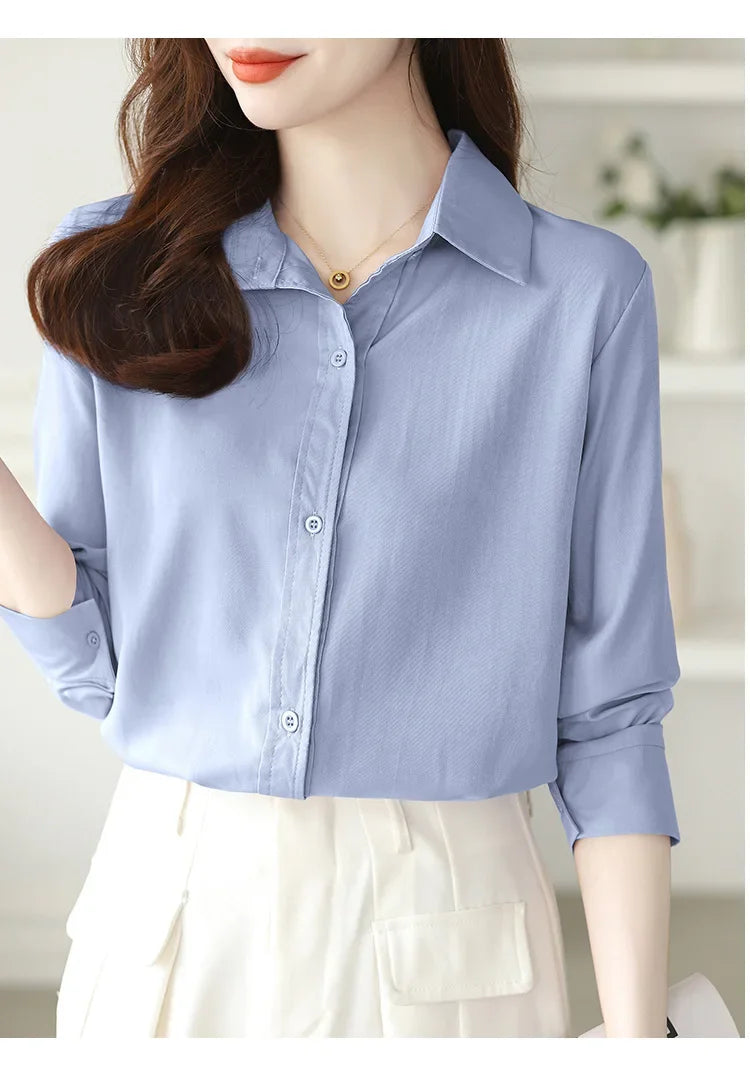 Camisa de Manga Longa com Botões