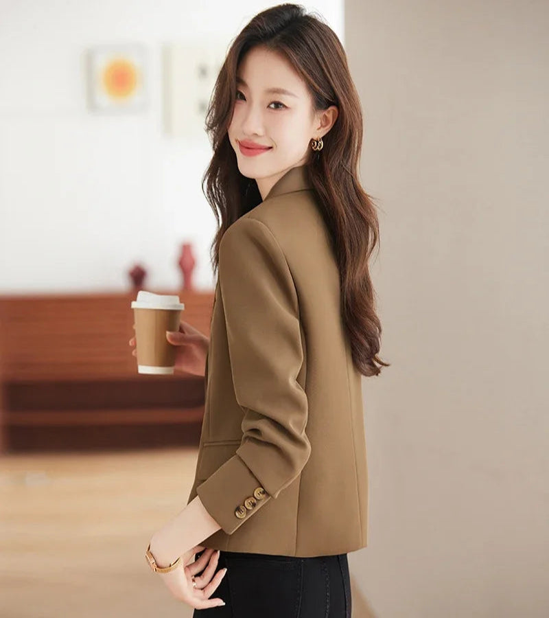 Blazer Slim Feminino – Look Seoul Elegance