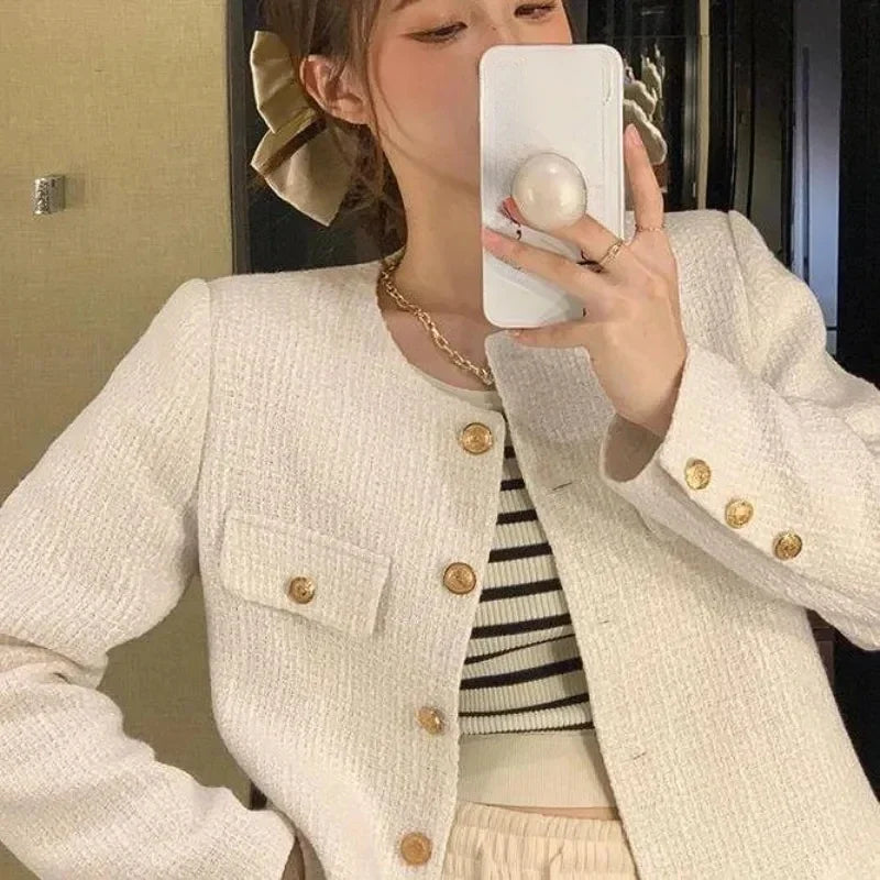 Cardigan manga de lã feminino