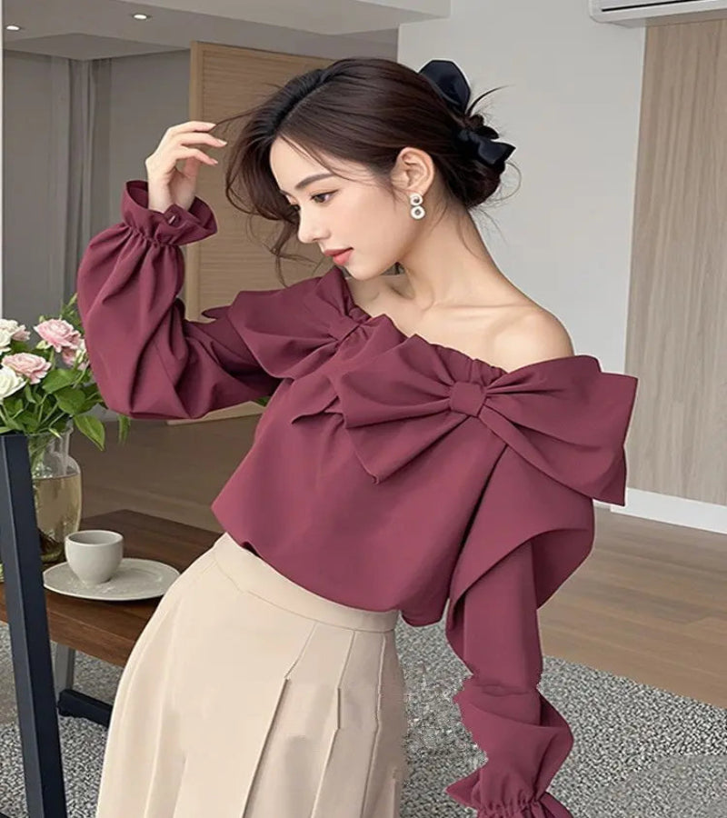 Camisa feminina  elegante, moda coreana