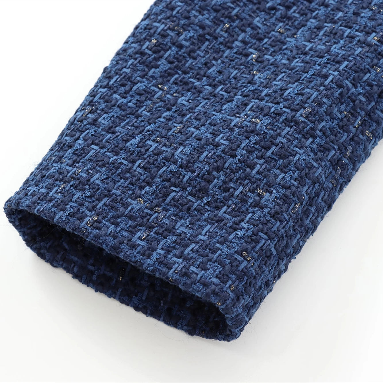 TRAF Women Fashion Autumn New Casual Jacket Round Neck Long Sleeved Single-breasted Pocket Short Coats Chic Ladies Tops Mujer