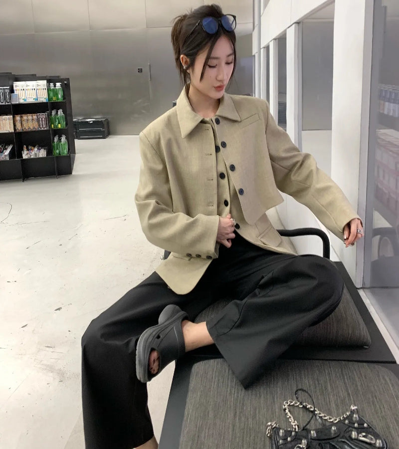 Blazer Feminino – Look Seoul Lady