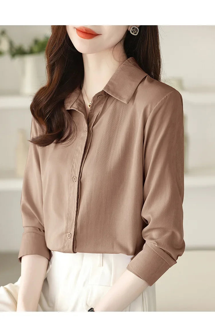 Camisa de Manga Longa com Botões