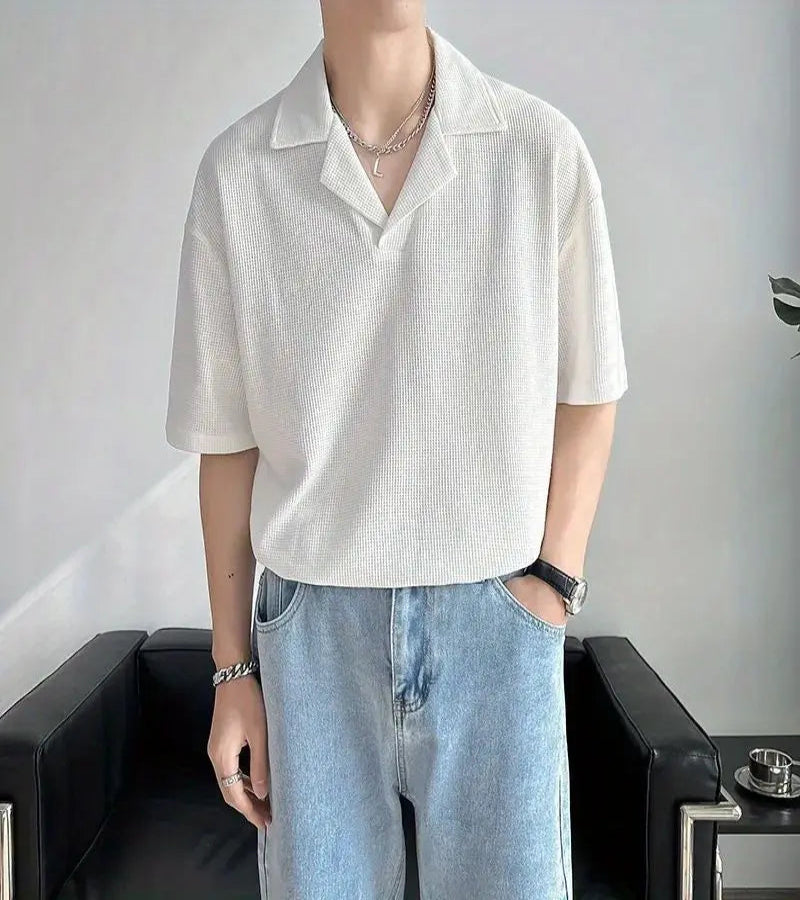 Camisa Polo Casual moda coreana