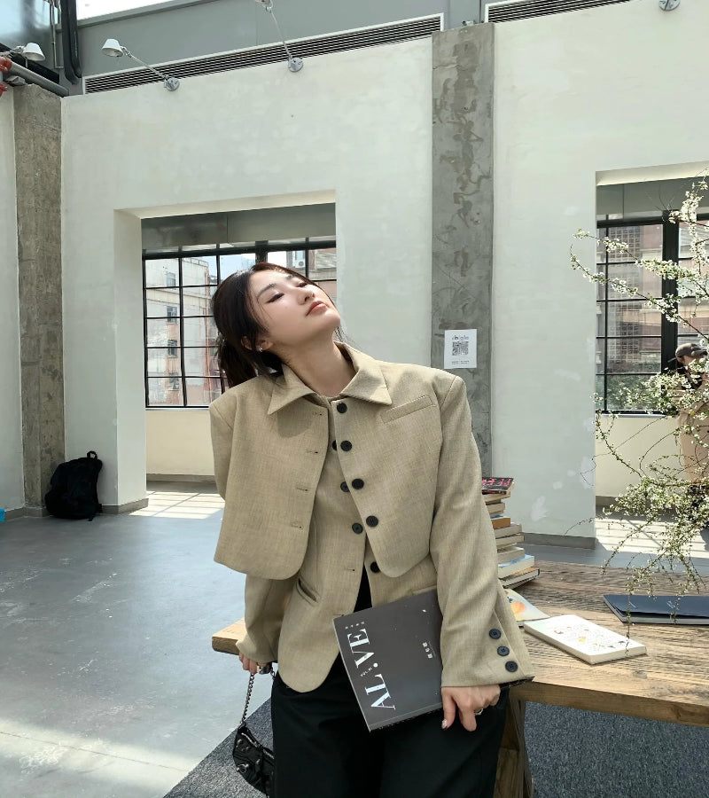 Blazer Feminino – Look Seoul Lady