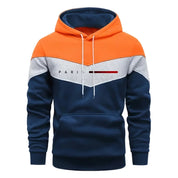 Conjunto de Moletom Masculino Paris Fashion: Moletom com Capuz e Calça Jogger para o Dia a Dia, Esportivo, Tendência Urbana, Agasalho Quente