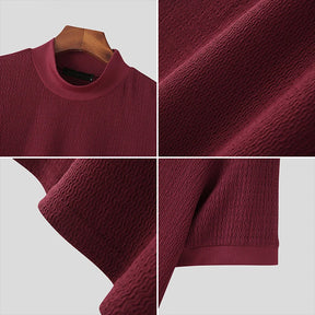 Camisa casual, streetwear, texturizada