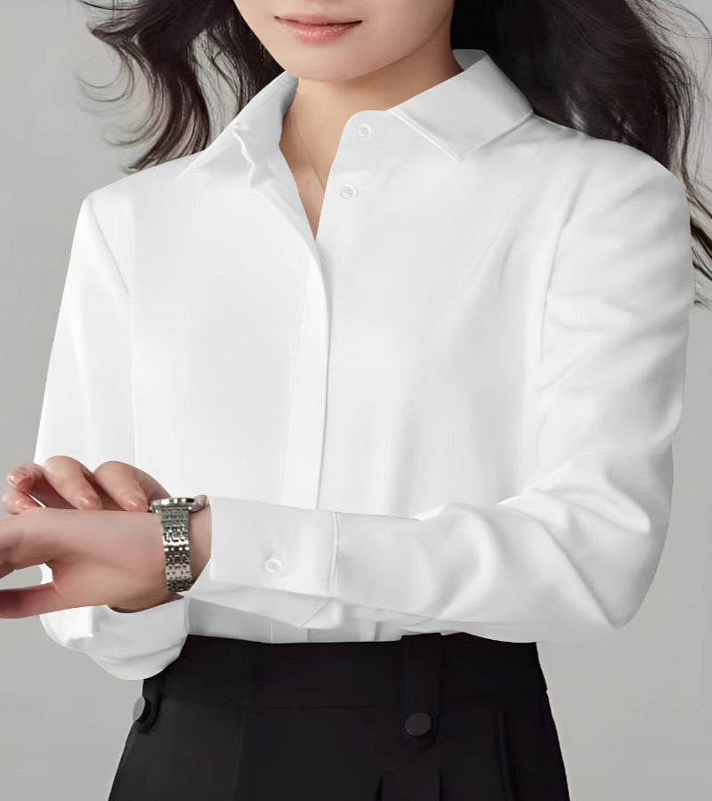 Camisa Elegante – Look Seoul Grace
